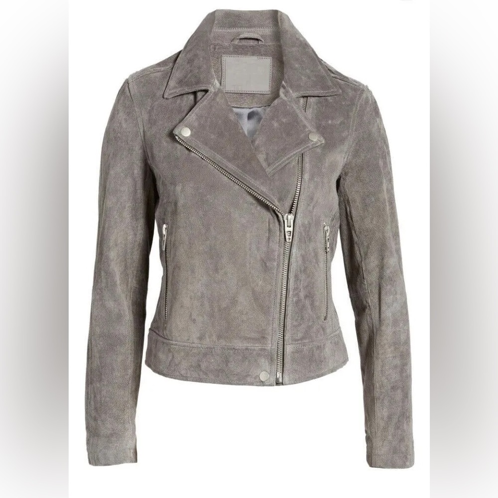 Blank NYC Suede Biker Jacket